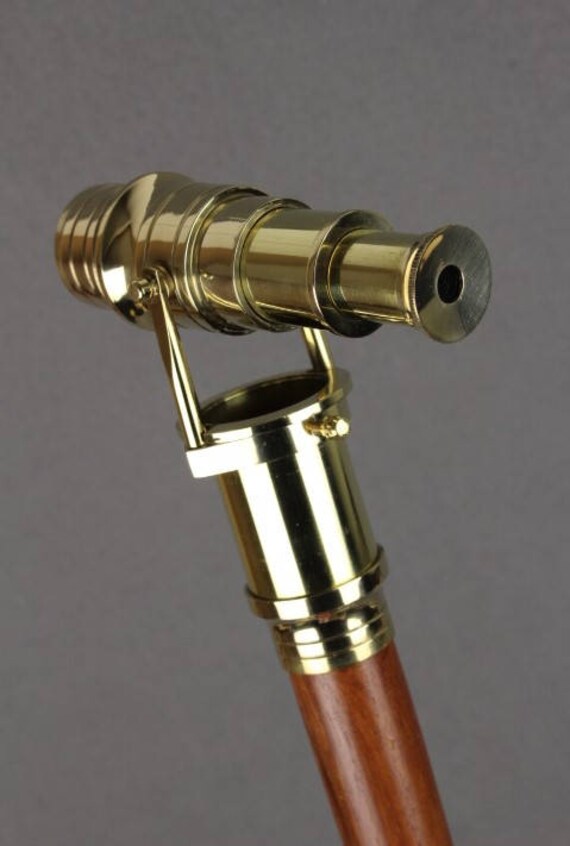 binoculars on a stick