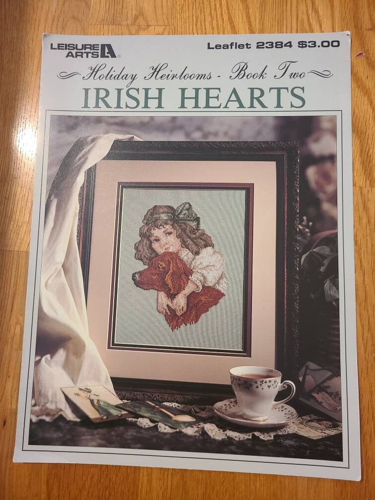 Irish Cross Stitch Patterns and Leaflets Etsy