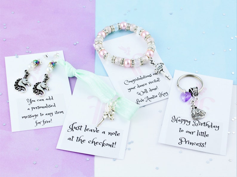 Ballerina Ribbon Necklace Kids Necklace Girls Dance Jewelry Organza Jewellery Kids Ballet Gifts Dancer Necklace Lightweight Necklace