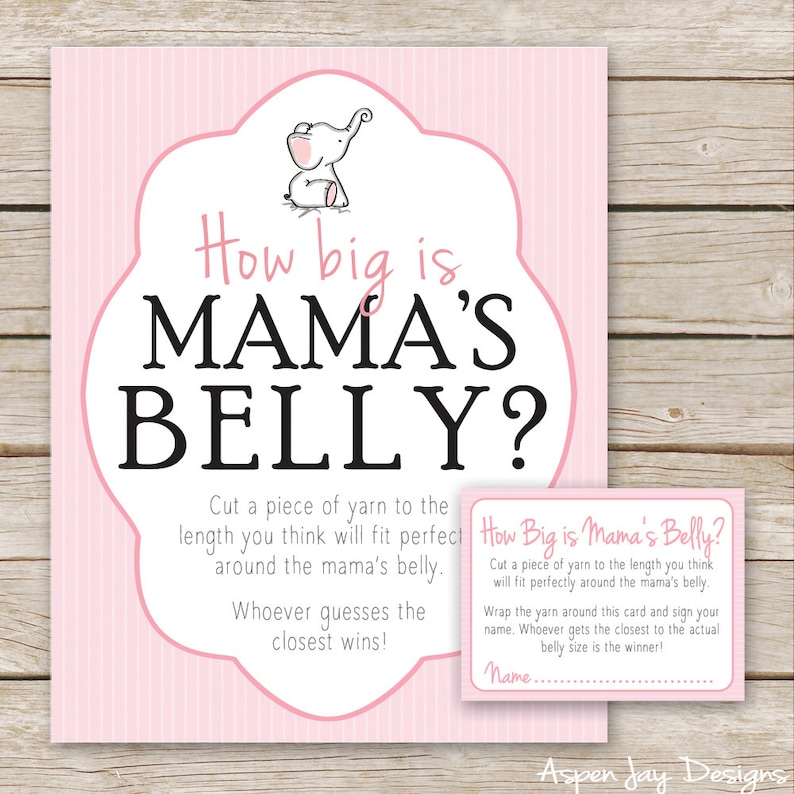 Crimson Elephant Boy or girl Shower How Huge is Mommys Tummy Sport - Printable Obtain - Crimson Lady Kid Shower Video game graphic regarding How Big is Mommy's Belly Free Printable titled Red Elephant Boy or girl Shower How Huge is Mommys Tummy Recreation - Printable Obtain - Purple Lady Little one Shower Video game
