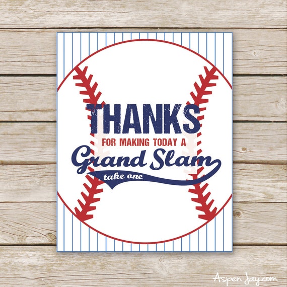 baseball baby shower party favors
