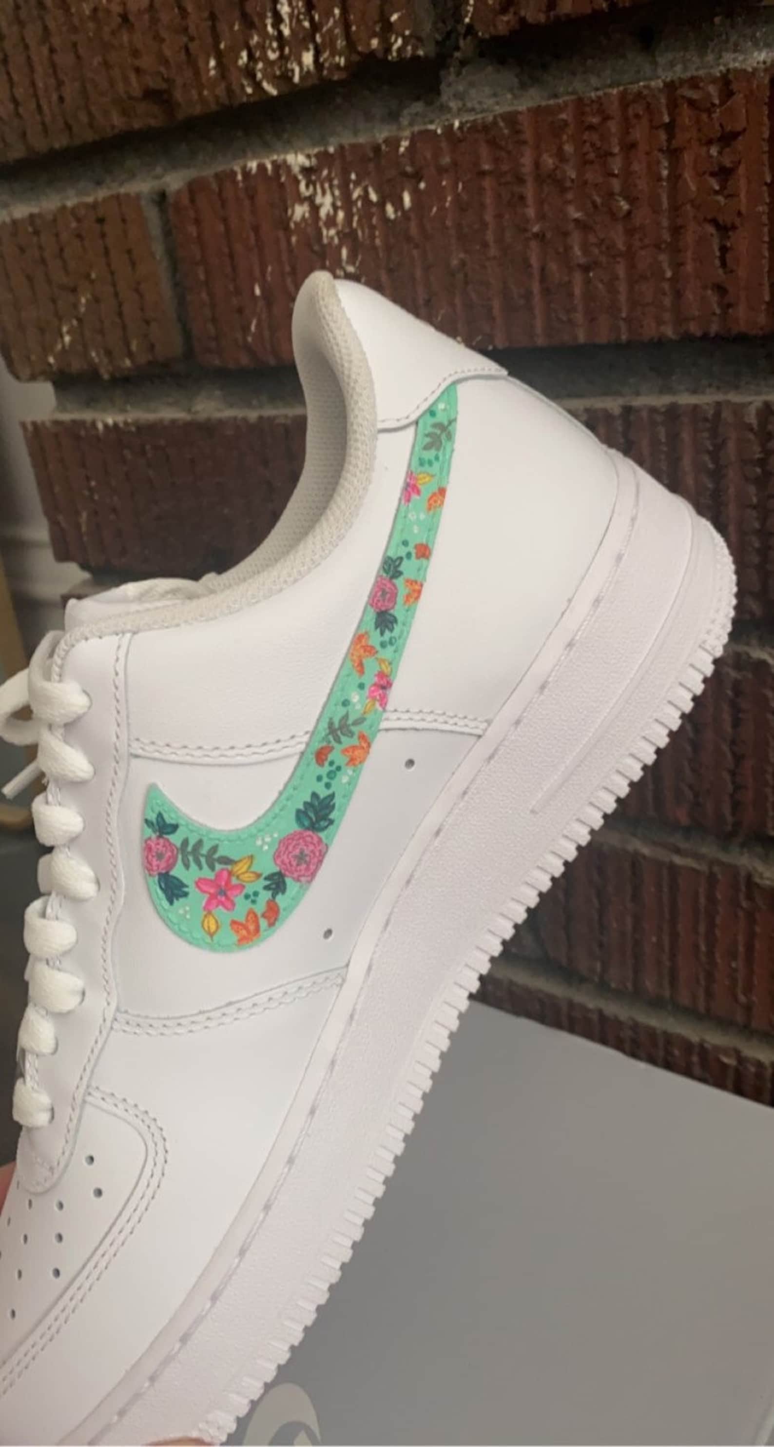 custom air force 1 floral