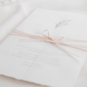 Invitation twine Amaranto, Frayed 2mm string for Wedding Invitations, Tags, Favors, Giftwrap image 8