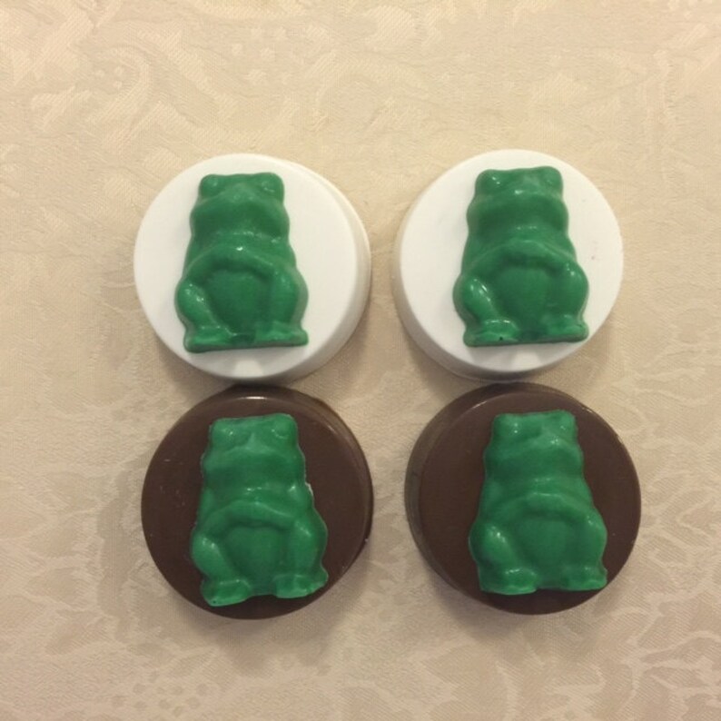 FROG Chocolate Covered Oreo Cookies 12 Qty Frogs/birthday Etsy