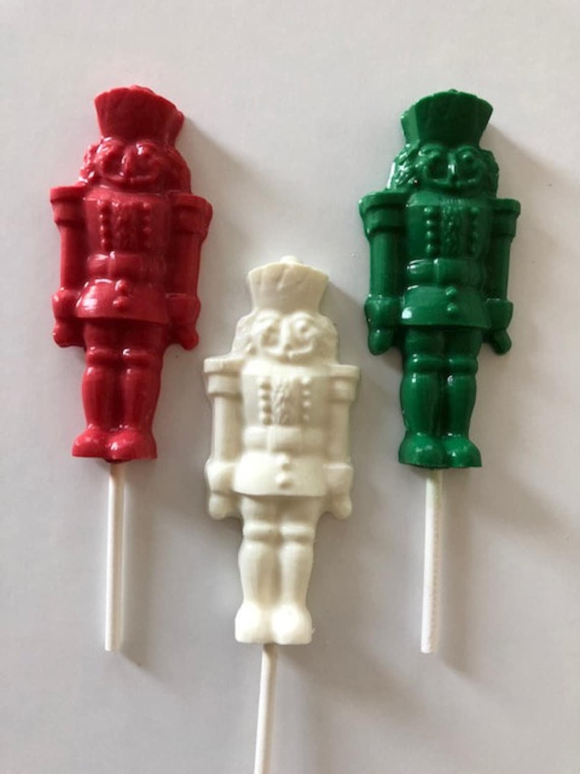 NUTCRACKER CHOCOLATE Lollipops 12 qty Christmas Etsy