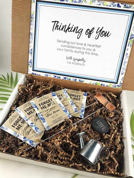 Personalized Sympathy Gift Box | Condolence Gift | Thinking of You Gift Box | Sorry For Your Loss Gift Set