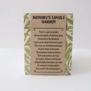 Personalized Memorial Cherry Tomato Seed Packets image 3