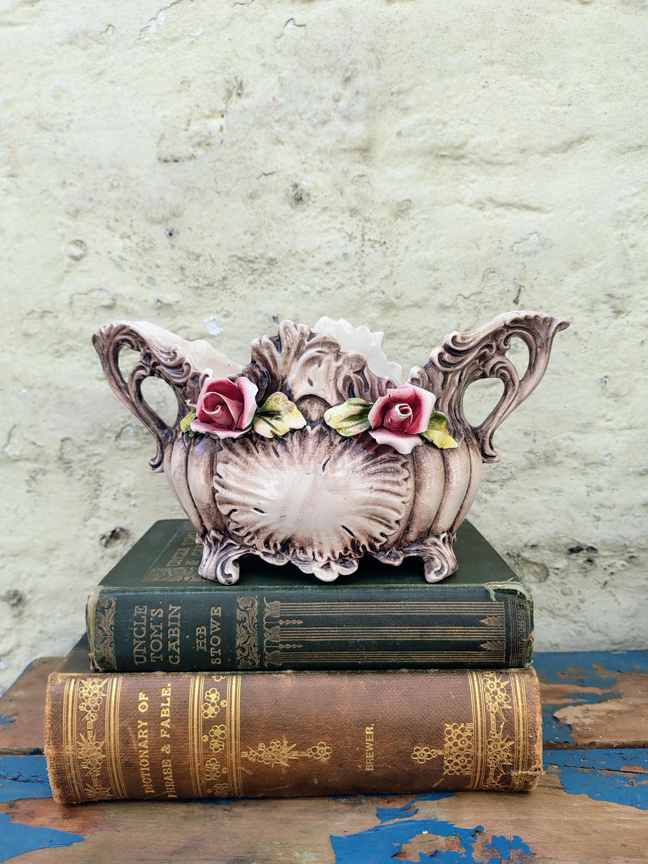 Vintage Capodimonte Vases - Etsy - Page 8