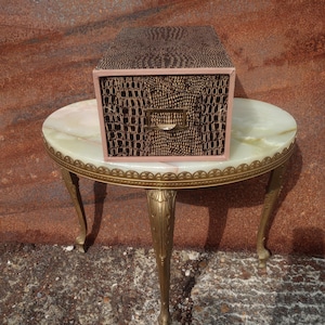 Vintage office storage file box