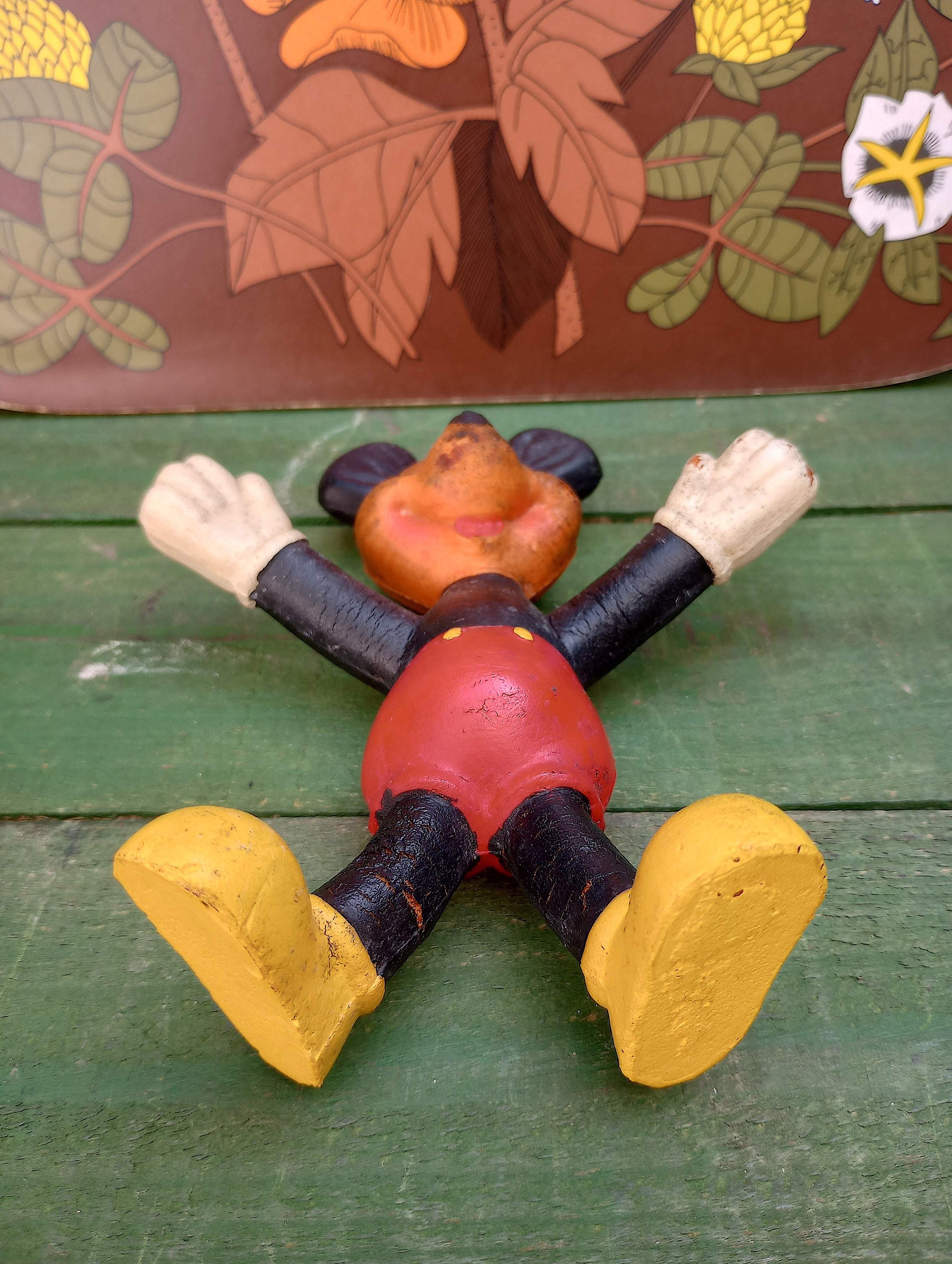 Original WD Productions LTD Bendy Mickey Mouse Toy Made in England