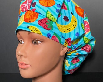Fruit Bouffant Surgical Hat