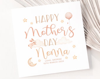 Nonna Mother's Day Card, Personalised Card For Nonna, Wonderful Nonna, Special Nonna, Best Nonna, Happy Mother's Day, Thank You, MOSK4