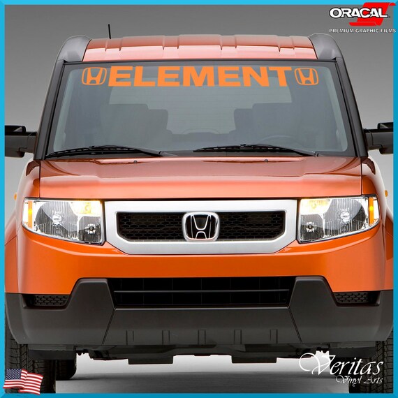 Element Honda Windshield Banner Car Decal Custom Etsy