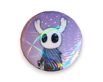 Mini Fandom Holo Pinback Buttons - Multiple Designs Available