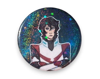 Keith VLD Holo Pinback Button