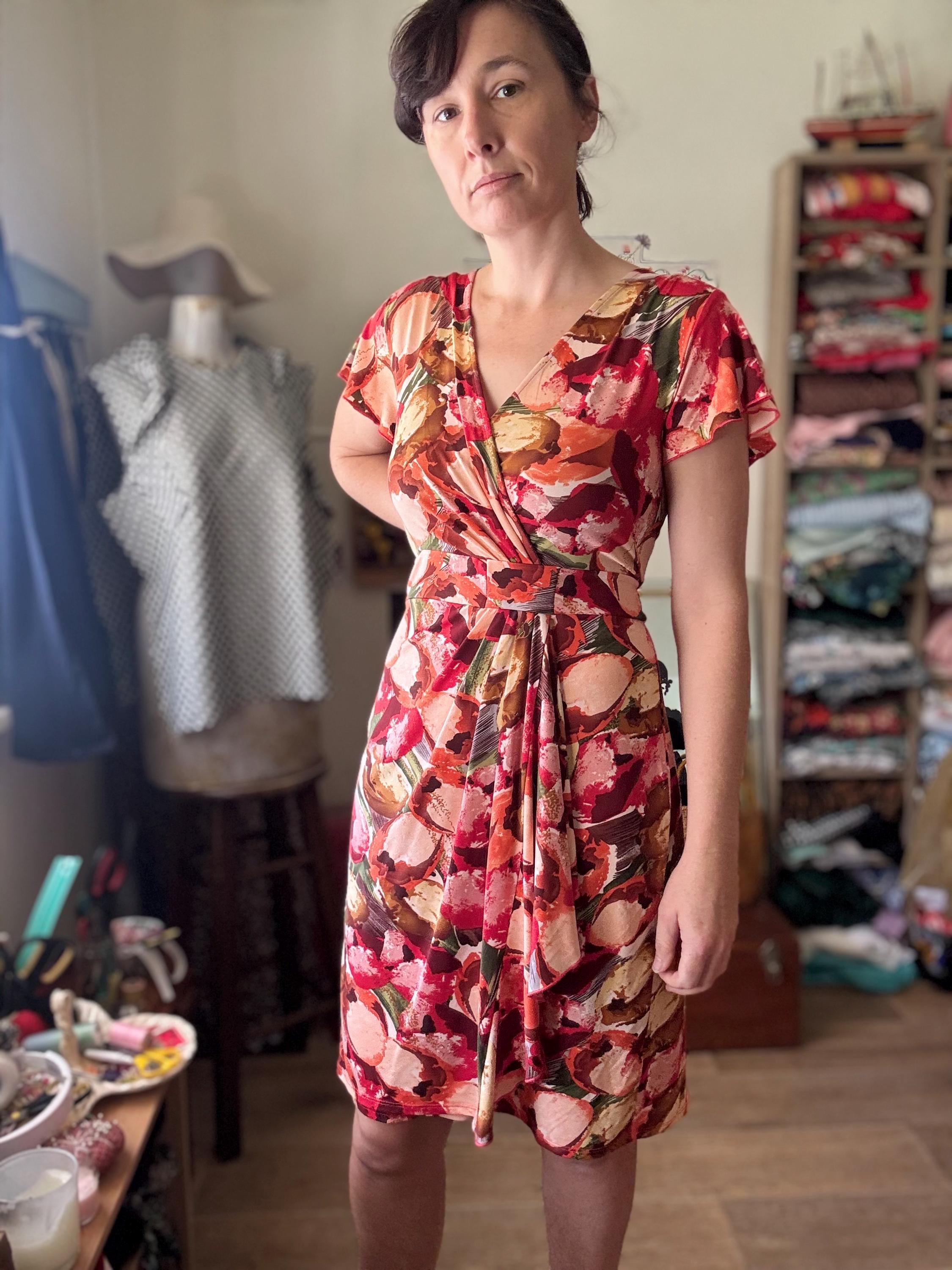 chinese dress ladies Jolie 'Lakeview Cottage' Maxi-Line Dress