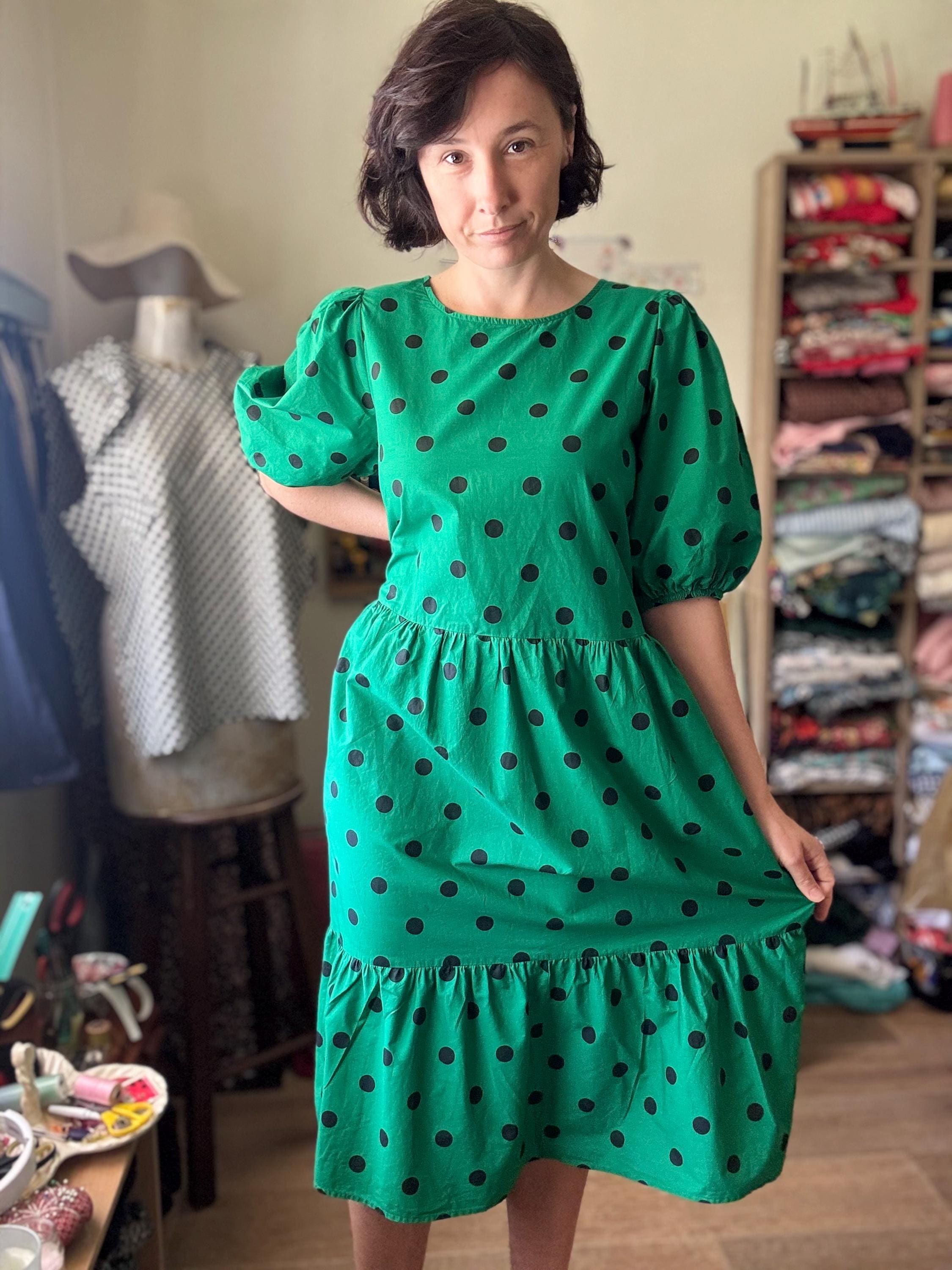 Green and White Polka Dot Dresses - Etsy Australia Green and White Polka Dot Dresses - Etsy Australia
