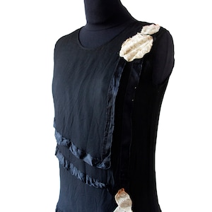 Antique 1920&#39;s crepe dress AUS 10 US 6 EU 38