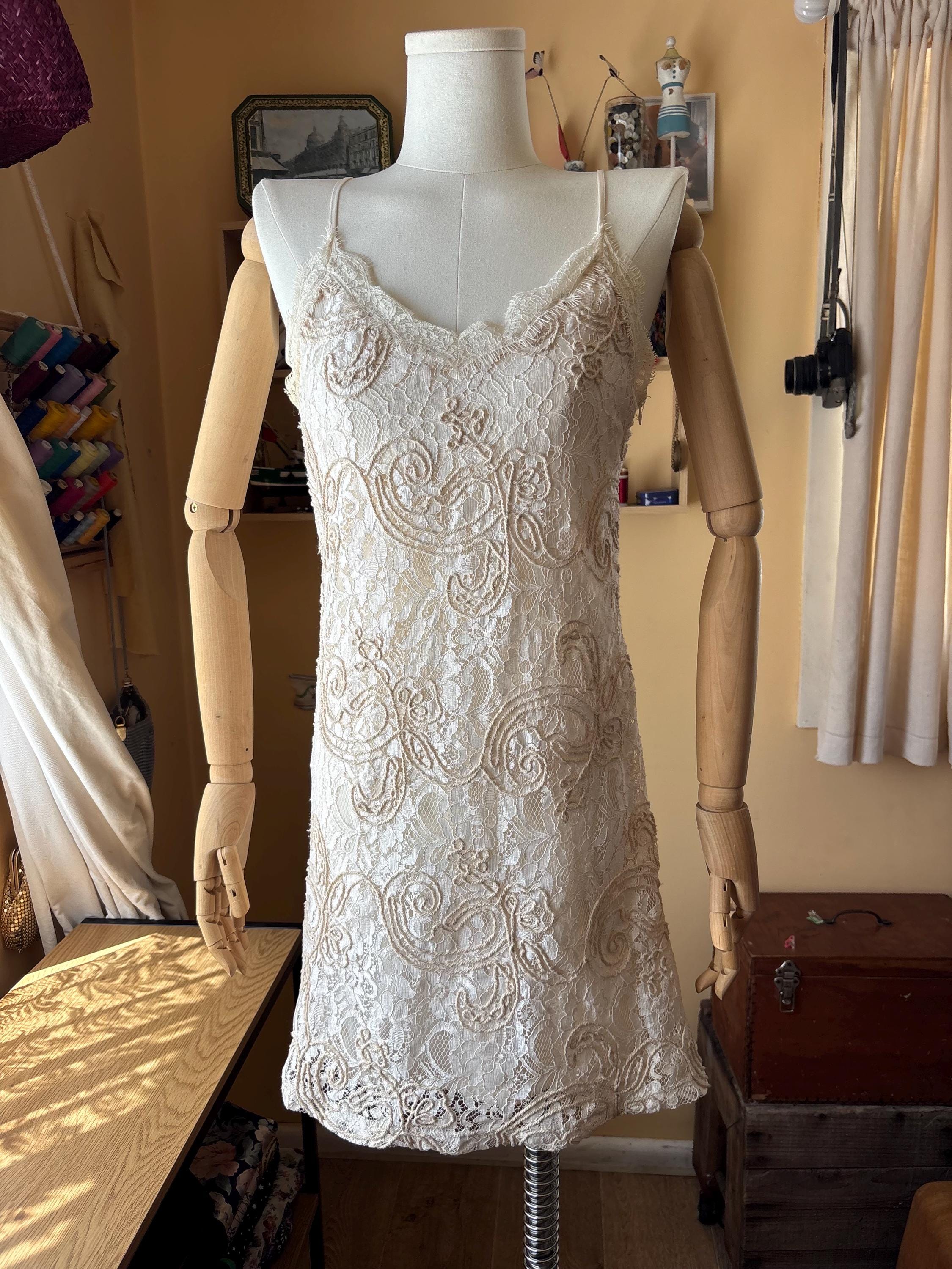 White Grunge Dress - Etsy Australia