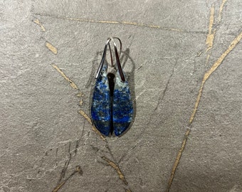 Lapis lazuli oorbellen