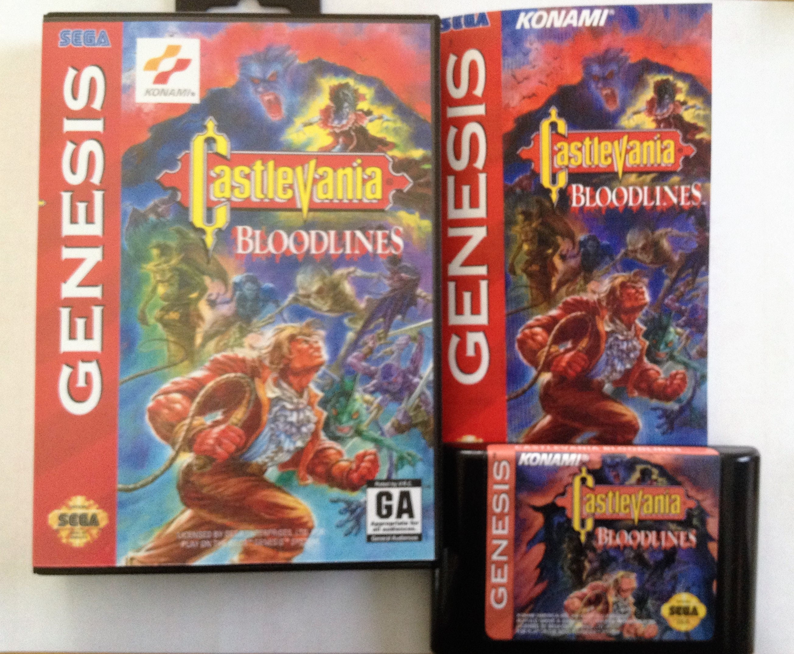 download castlevania bloodlines sega