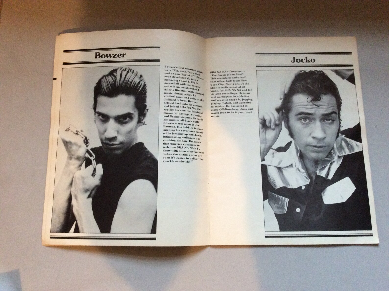 1979 Sha Na Na Program GREASE For PEACE Tour Etsy