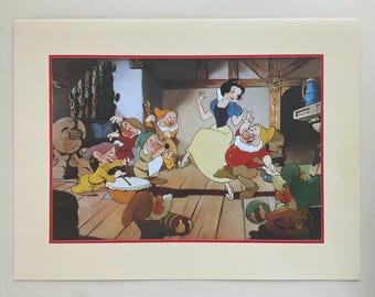 The Snow White Exclusive Commemorative Lithograph  1994