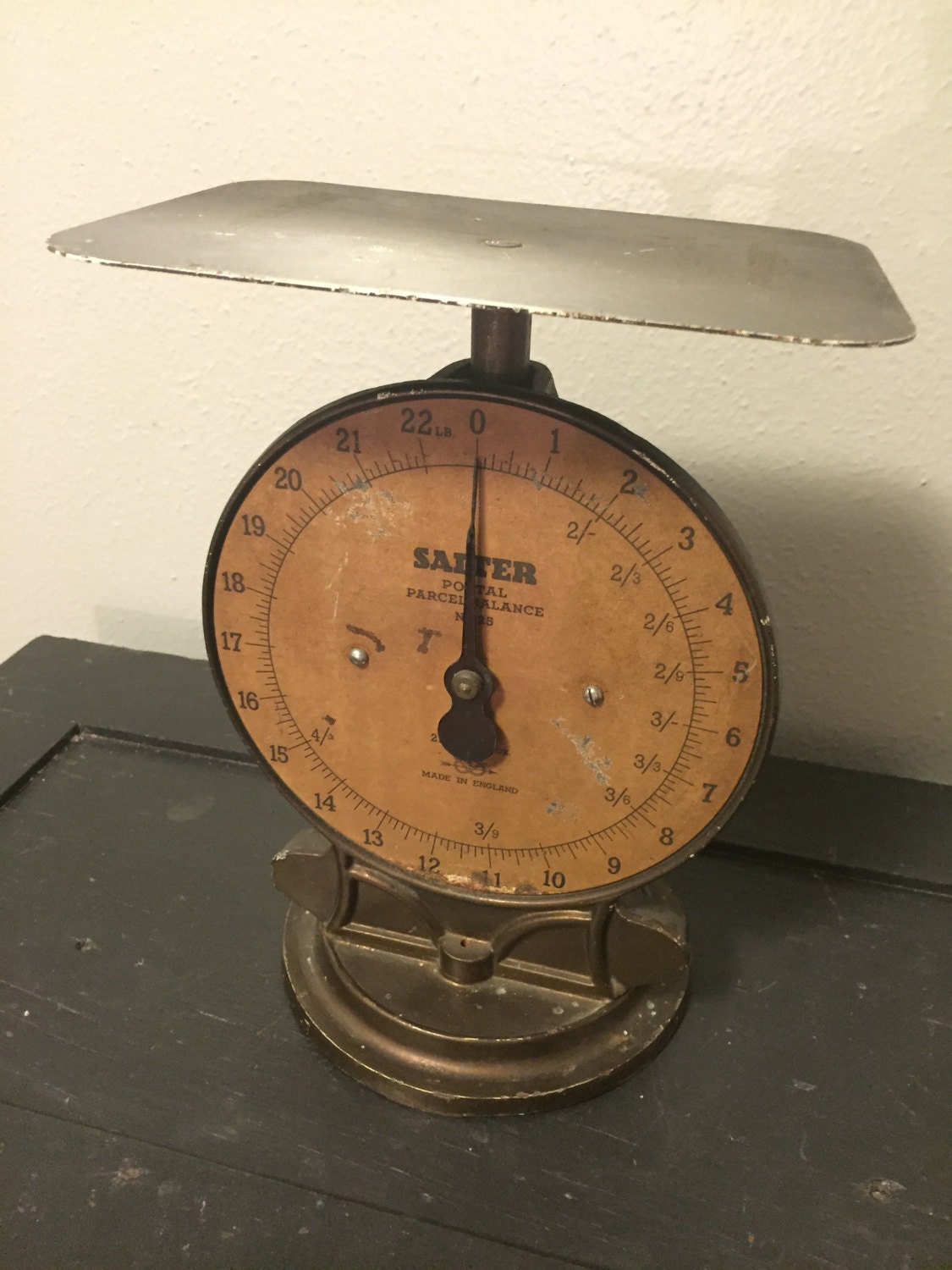 Antique Salter Postal Scale No. 25 from Shetland Islands Etsy