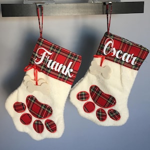 Personalized dog stocking, personlized cat stocking, pet stocking, Personalized Vinyl name pet stocking