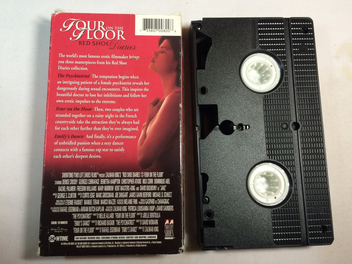 Four on the Floor Red Shoe Diaries Zalman King Denise Crosby Etsy Canada