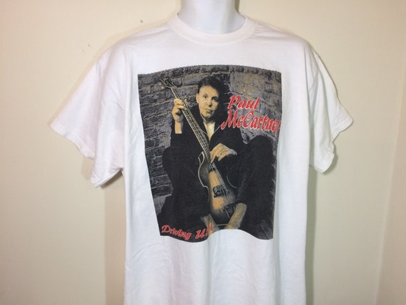 PAUL Mccartney Driving USA Tour 2002 -t-shirt Adult Xl N - Etsy