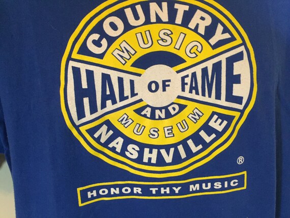 The Country Music Hall of Fame Tシャツ T-shirt Adult L- COUNTRY MUSIC HALL of Fame & Museum