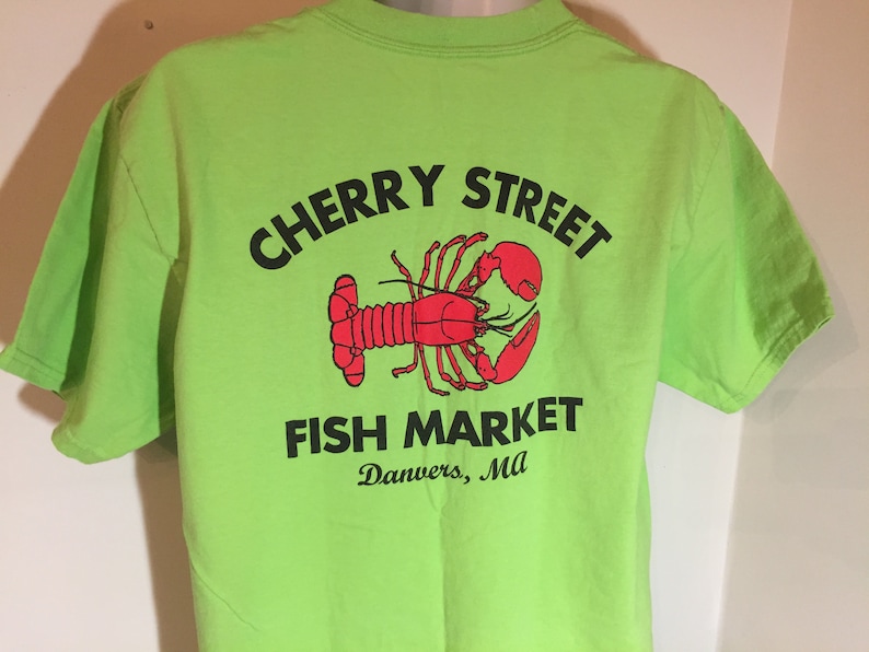 CHERRY STREET FISH Market Danvers, Ma TShirt Adult L u Etsy.de