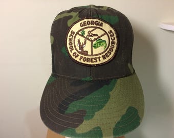 Ball Cap Adult Men/Women- GEORGIA School of Forrest Resources Athens, Ga