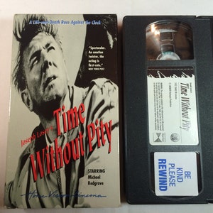Time without Pity Michael Redgrave VHS 1957 B&W 88 Mins