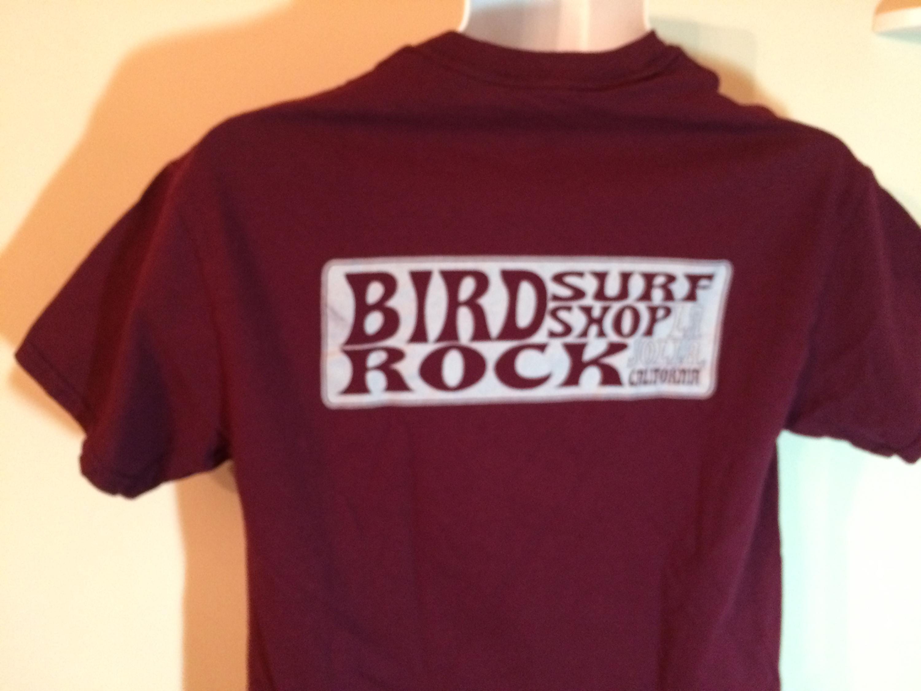 BIRD ROCK SURF Shop La Holla California Official Merch -t-shirt 