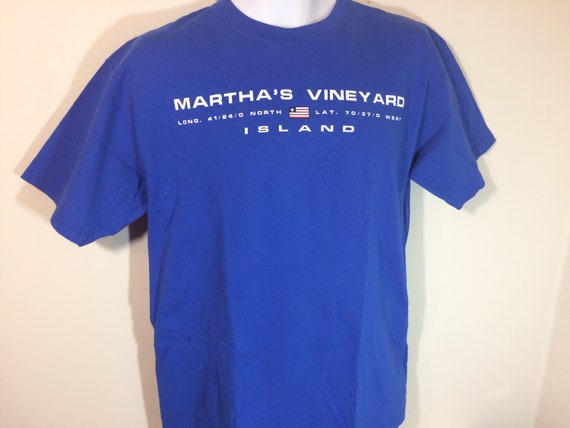 MARTHA'S VINEYARD ISLAND Massachusetts -Adult T S… - image 1