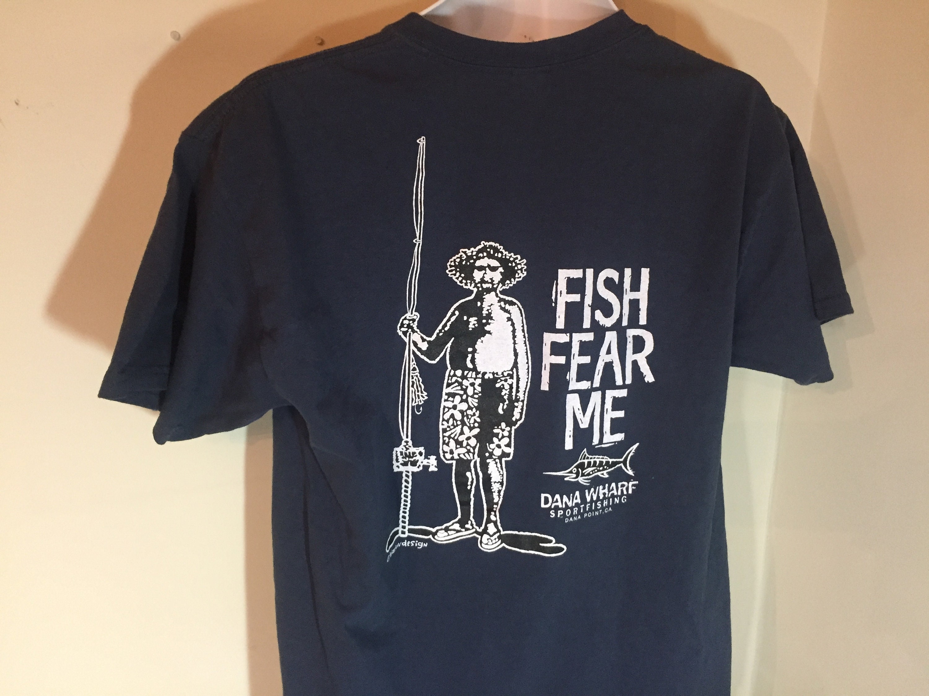 Dana Point Wharf Sport Fishing- T-Shirt adult - L U