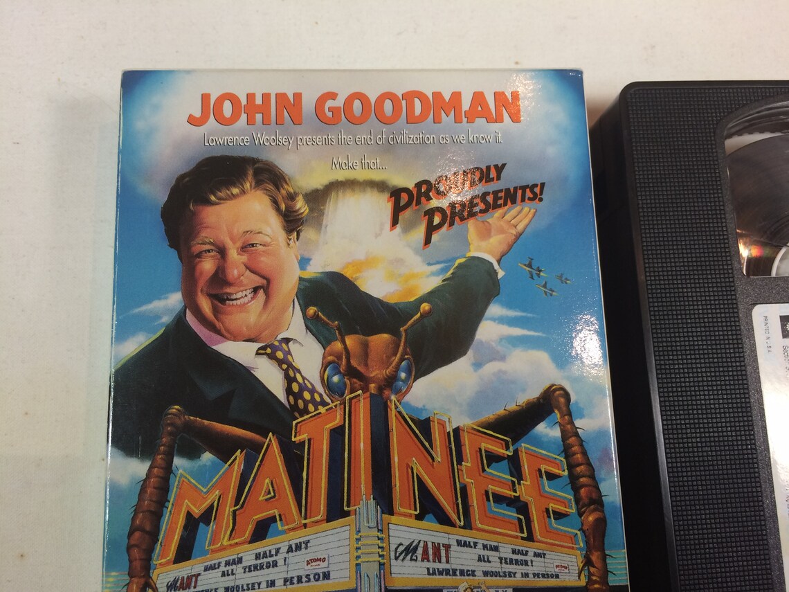 MATINEE John Goodman VHS 1993 1 Hr 39 Mins Pg - Etsy UK