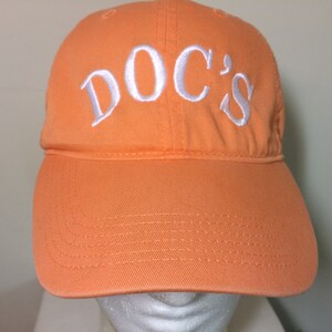 Ball Cap Adult- DOC&#39;S BAR TYBEE Island, Ga