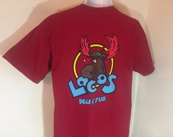 LOCOS DELI & PUB  -T-Shirt Adult  - M      u