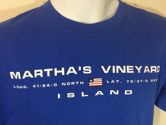 MARTHA'S VINEYARD ISLAND Massachusetts -Adult T S… - image 3