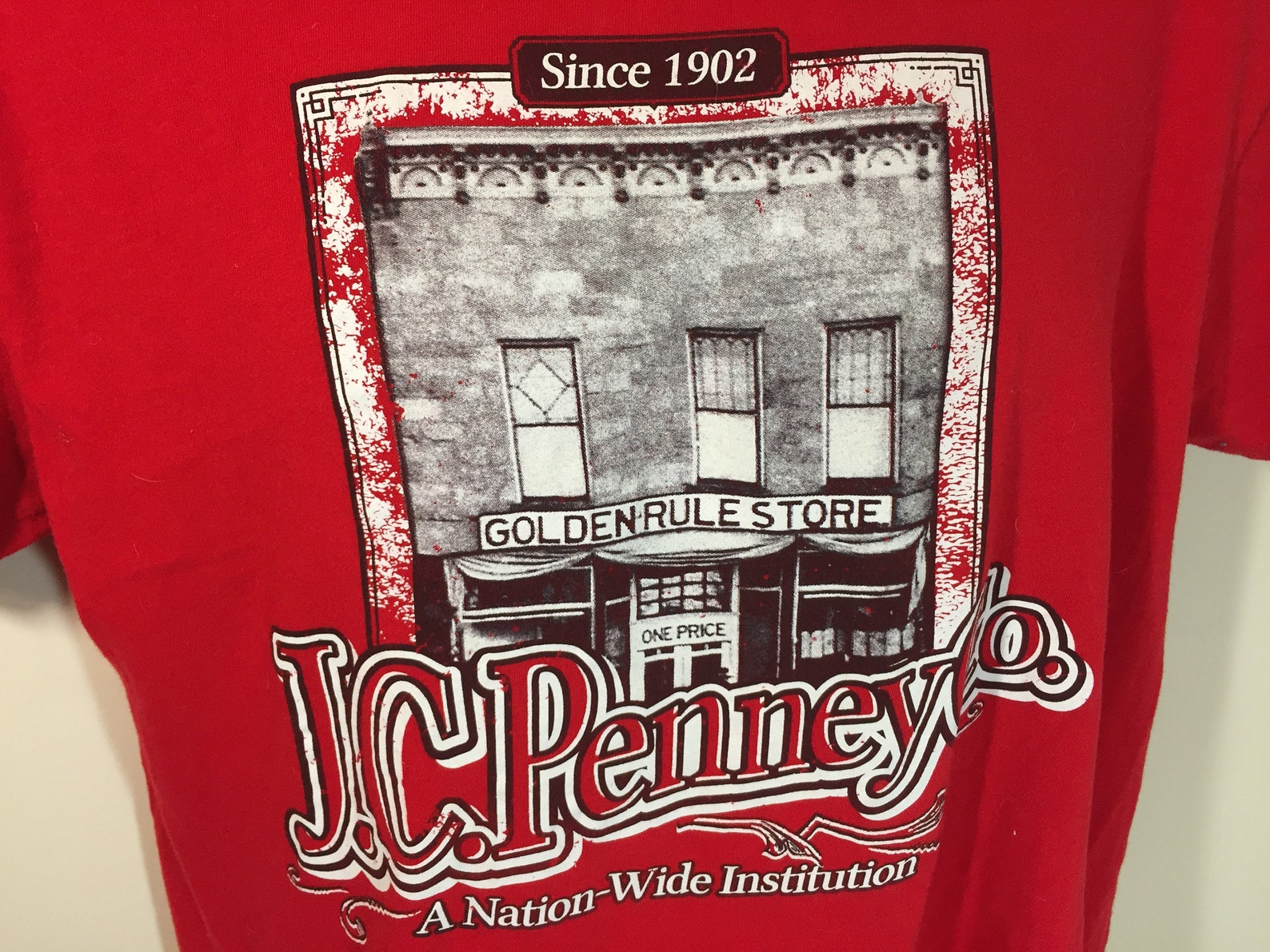 J.C. PENNEY CO. SINCE 1902 Distressed Printadult T Shirt Etsy