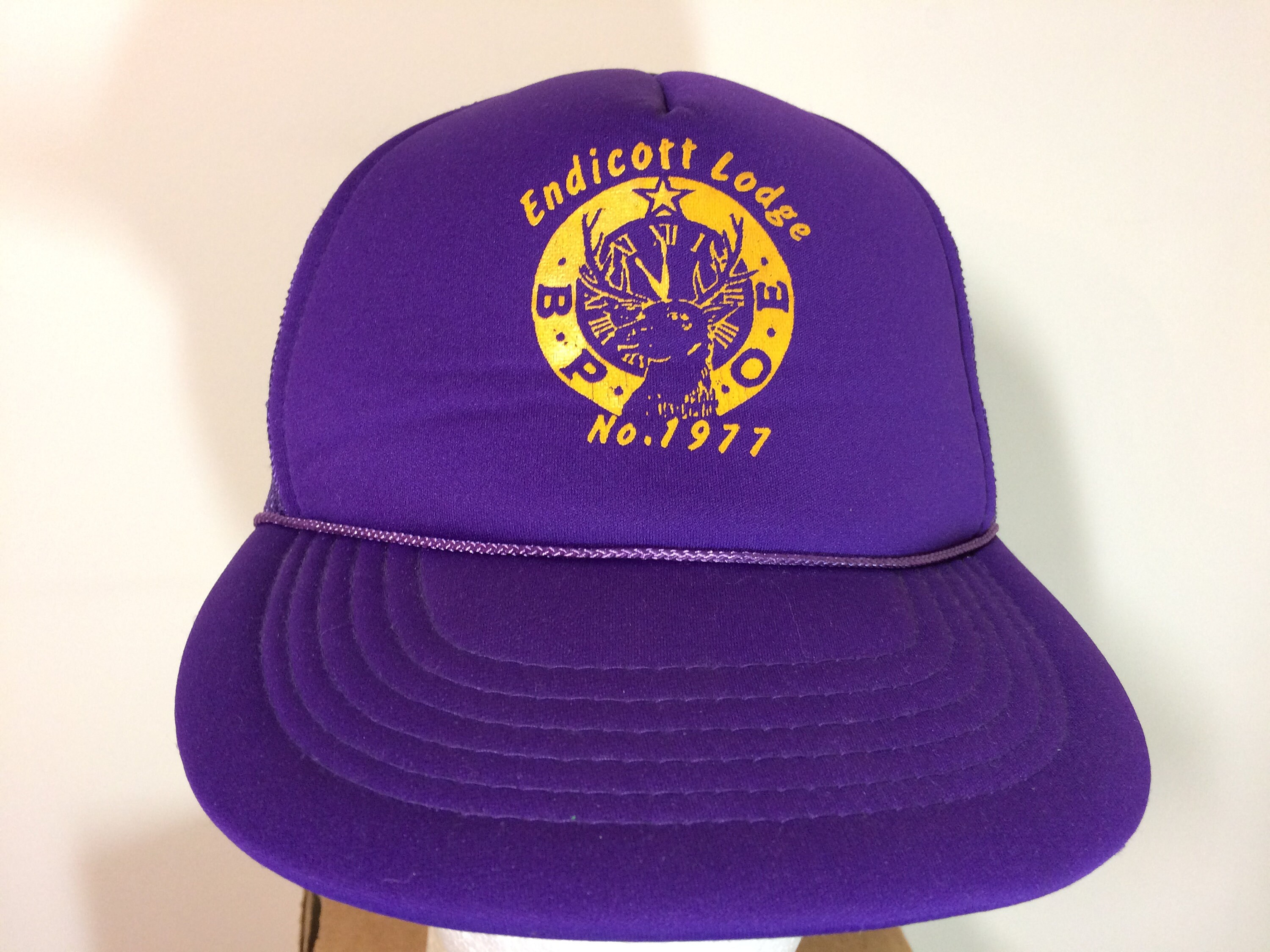 Ball Cap Adultendicott ELKS LODGE 1977 Etsy
