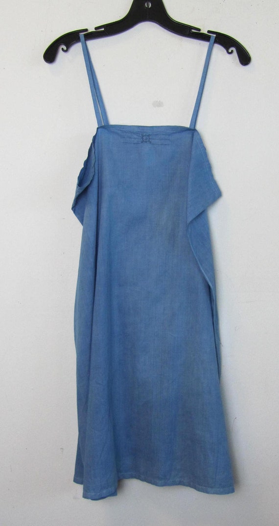 Antique European Camisole Slip Dress Naturally Dy… - image 6