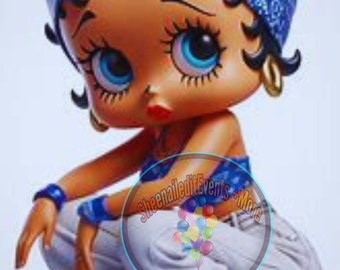 Amazon.com: Trevco Betty Boop Paisley & Polka Dots Bandana