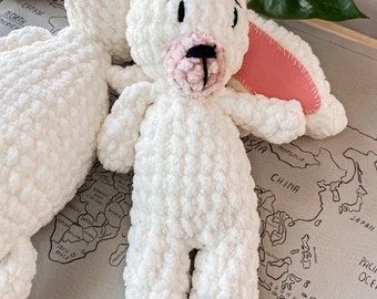 Crochet bear, amigurumi bear, little teddy bear, nursery decor, newborn gift, baby shower gift, handmade teddy bear, bear stuffed animal,