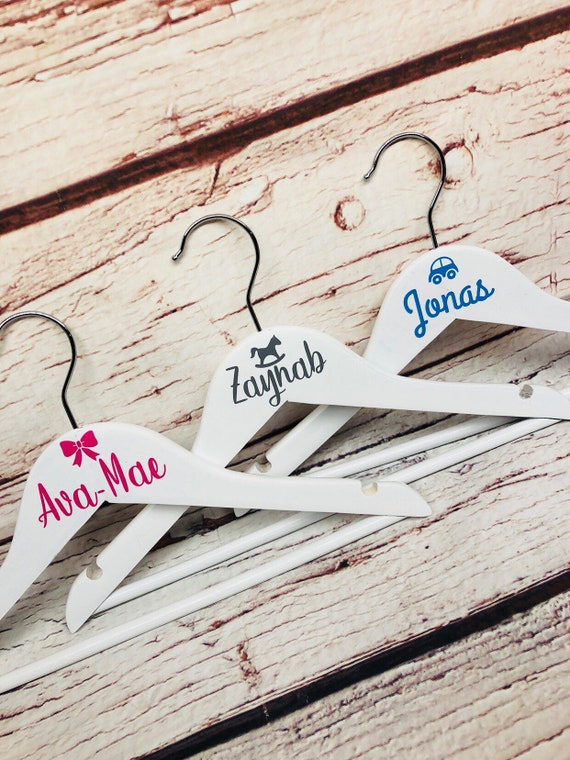 personalised baby hanger