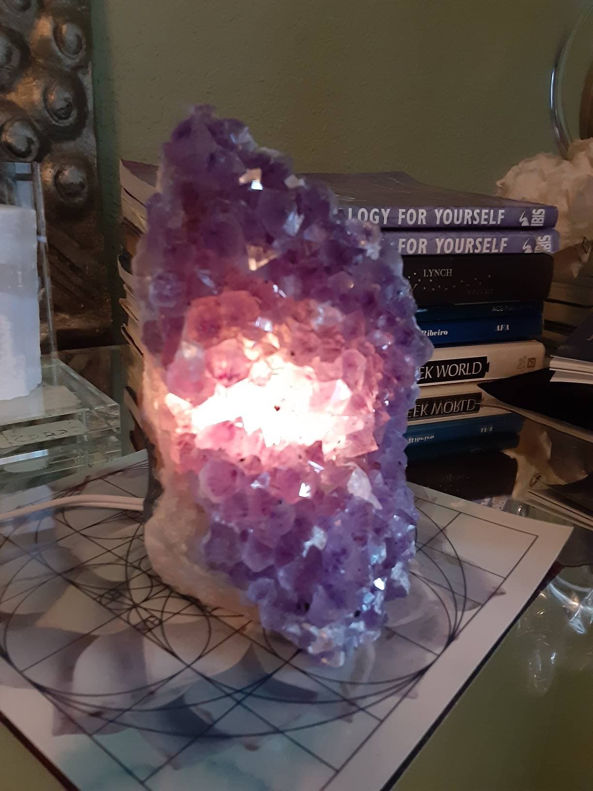 amethyst lamp