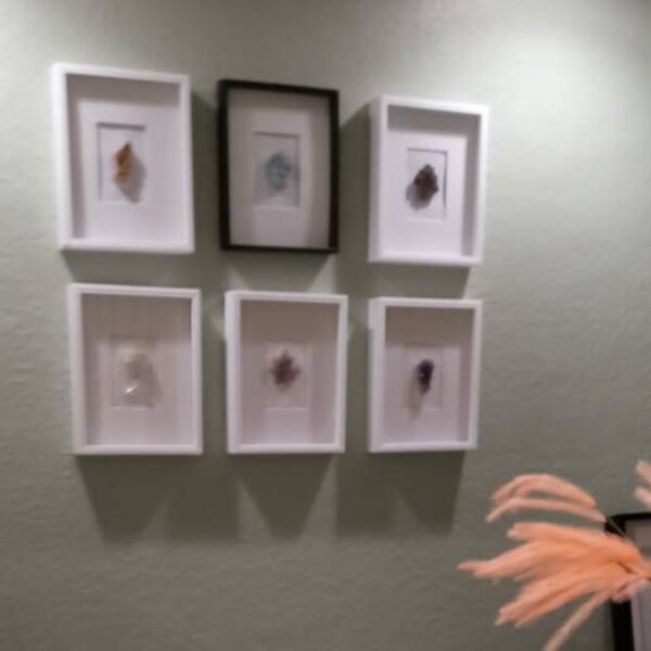 Bohemian Crystal Shadow Box Etsy